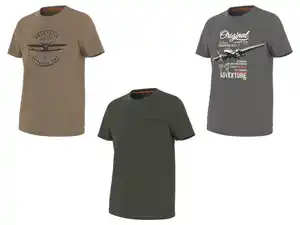 LIVERGY® Herren T-Shirt aus reiner Baumwolle