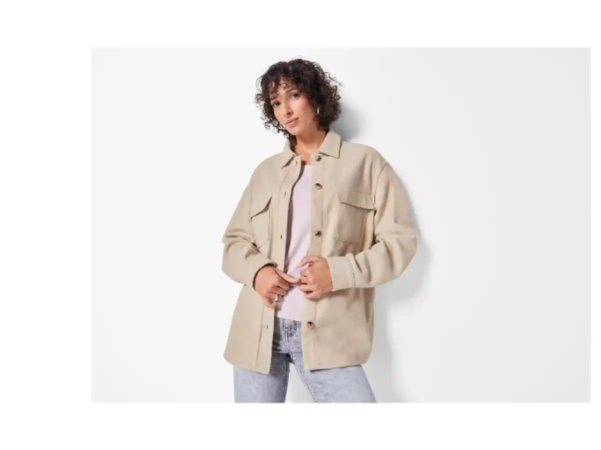 Bild 3 von esmara® Damen Overshirt, aus weicher, wärmender Fleece-Qualität