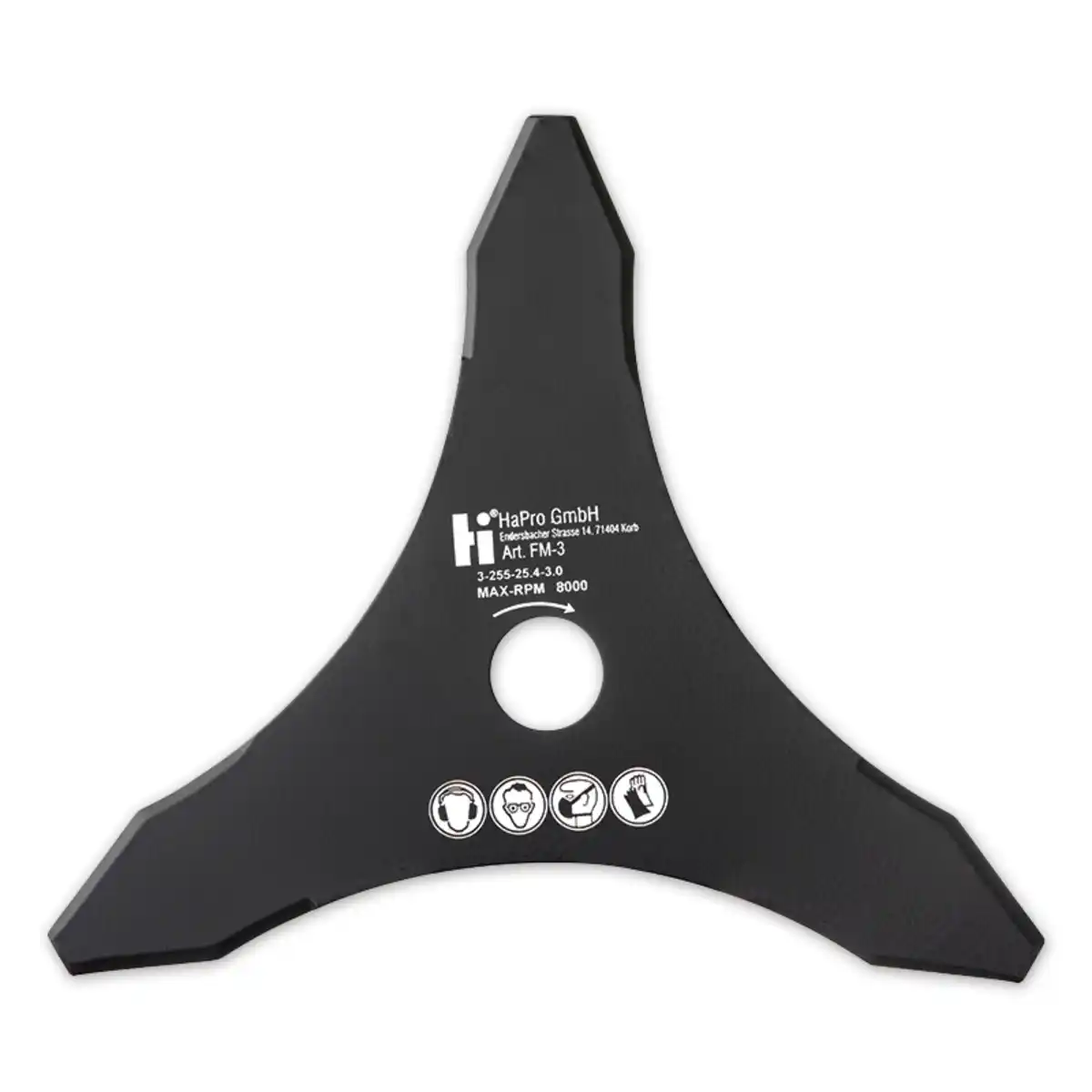 Bild 1 von Powertec Garden 3-Zahn-Freischneidmesser