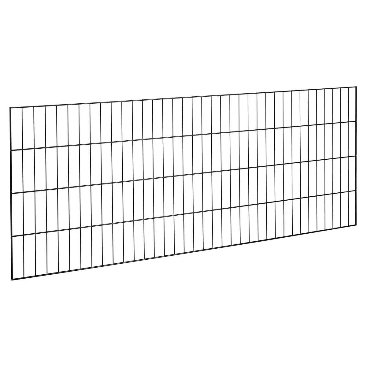 Bild 1 von Einstabmattenzaun 'Bent' Stahl anthrazit 200 x 80 cm