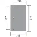 Bild 4 von Weka Terrassenüberdachung Größe 4 mit 514 cm x 306 cm