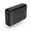 Bild 1 von Hama Power Pack Eco Power 10 USB-A 2 Ausgänge 10.000 mAh Schwarz