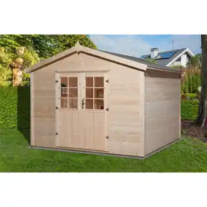 Weka Holz-Gartenhaus Ravenna B Natur BxT: 300 cm x 205 cm