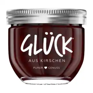 GLÜCK Fruchtaufstrich Sauerkirsche 230g