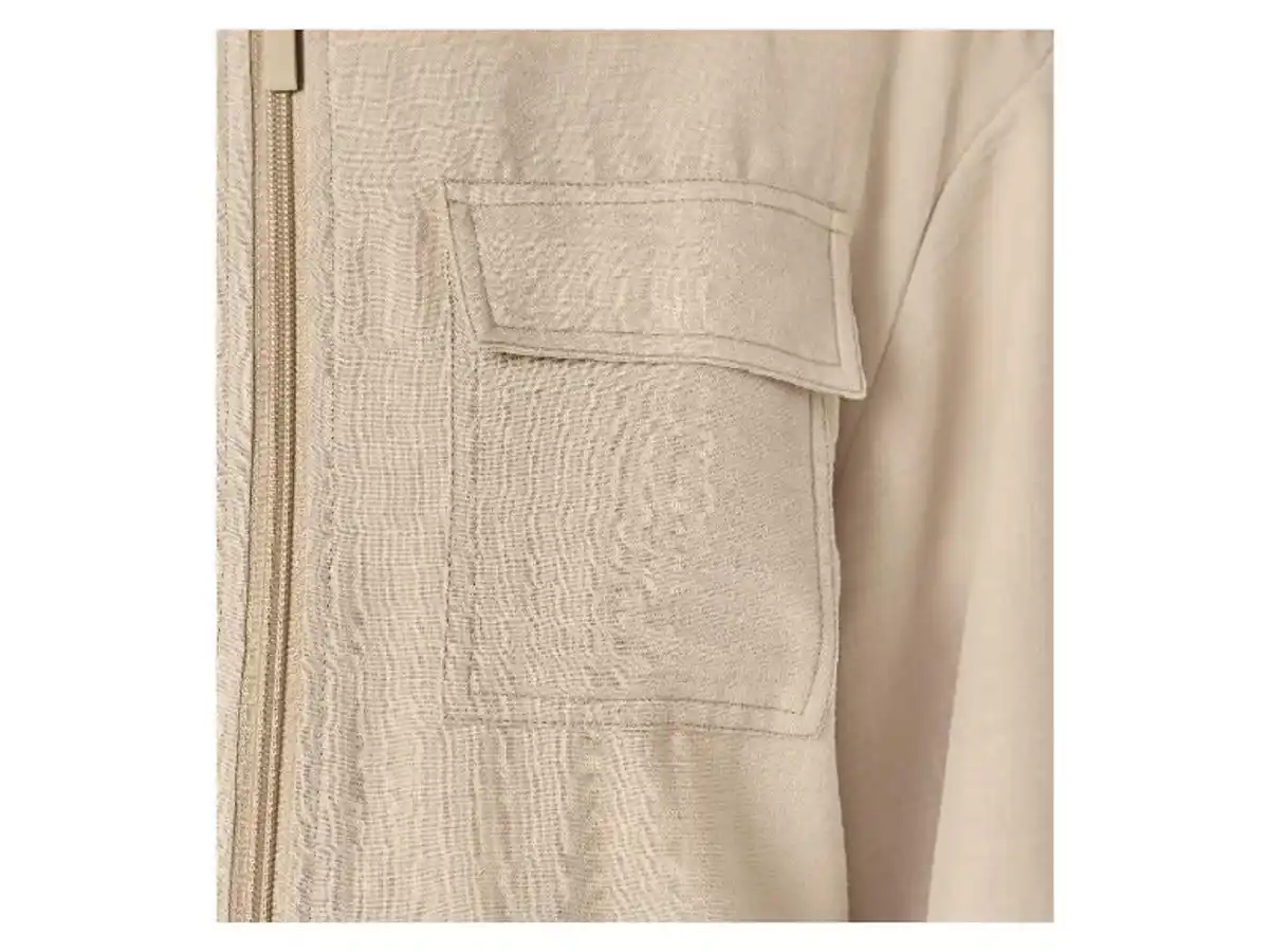 Bild 4 von esmara® Damen Bomberjacke, moderne Crinkle-Struktur