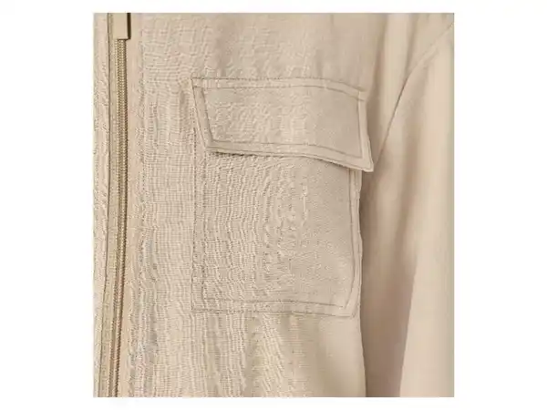 Bild 4 von esmara® Damen Bomberjacke, moderne Crinkle-Struktur