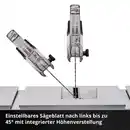 Bild 4 von EINHELL Akku-Tischkreissäge „TE-TS 36/210 Li-Solo“, 216 W, durchmesser-Sägeblatt: 210 mm