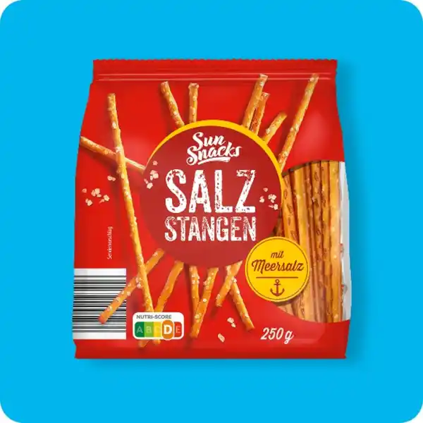 Bild 1 von SUN SNACKS Salzstangen