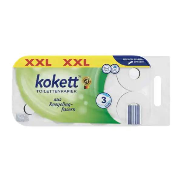 Bild 1 von KOKETT Recycling-Toilettenpapier XXL 220Blatt