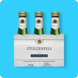 STOLZENFELS Sekt, Halbtrocken