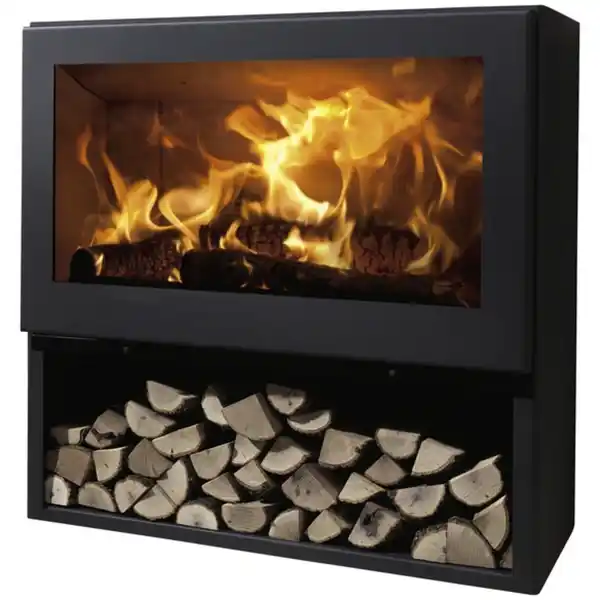 Bild 1 von PANADERO Kaminofen »Fenix«, schwarzmetallic, Stahl, 7 kW