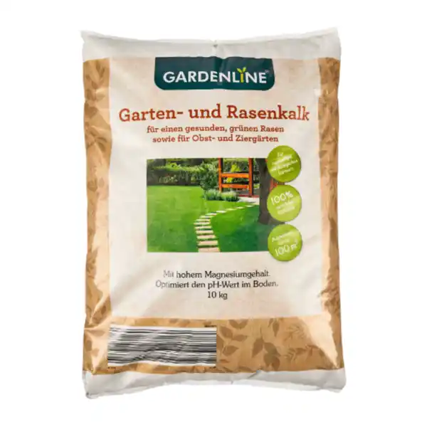 Bild 1 von GARDENLINE Garten- und Rasenkalk 10kg