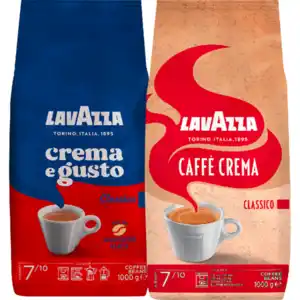 Lavazza Caffè Crema oder Espresso