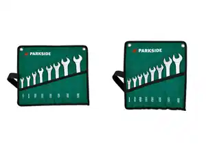 PARKSIDE® Doppel-Maulschlüssel-Satz / Ring-Maulschlüssel-Satz, 8-teilig