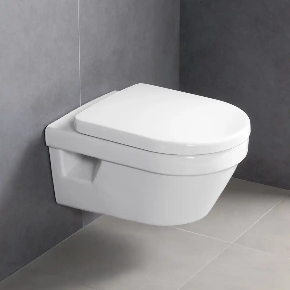 Bild 2 von Villeroy & Boch Wand-WC-Set Architectura Tiefspüler Weiß