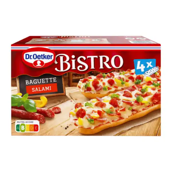 Bild 1 von DR. OETKER Bistro Baguette Salami 500g