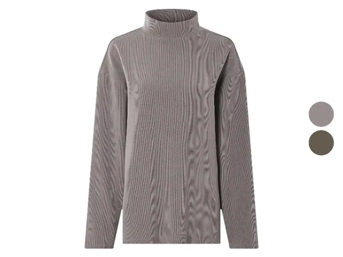 Bild 1 von esmara® Damen Pullover, im Cord-Look