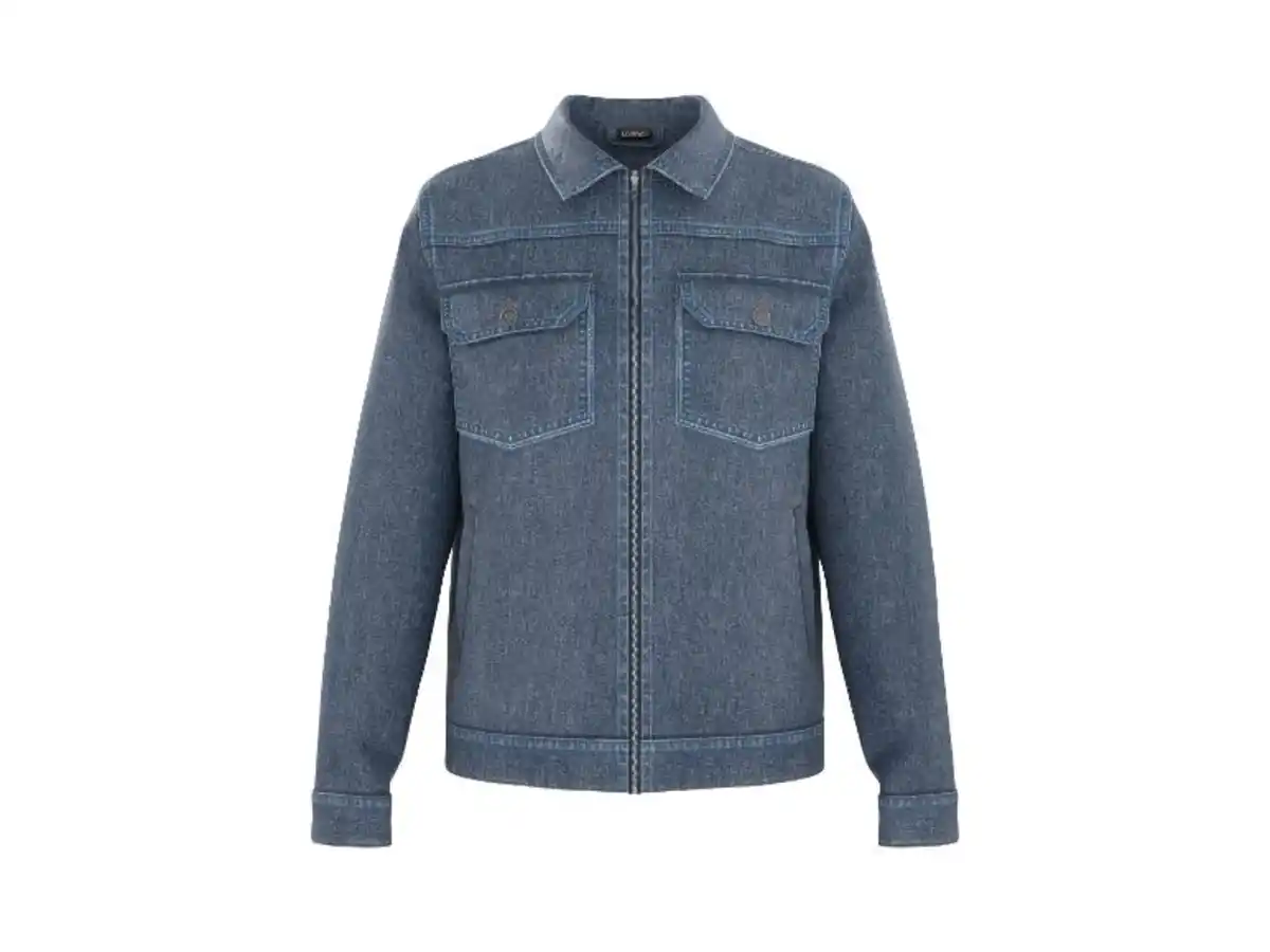 Bild 3 von LIVERGY® Herren Jeansjacke, aus reiner Baumwolle