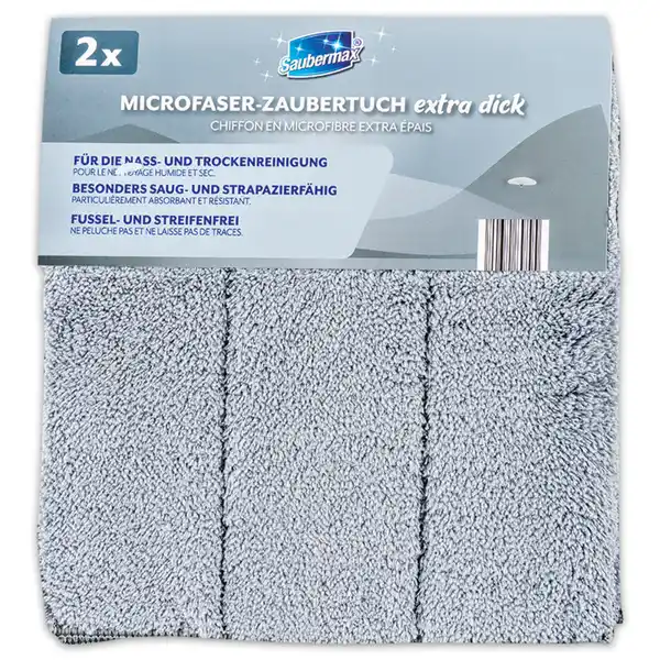 Bild 4 von Saubermax Microfaser Zaubertuch
