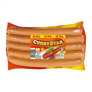 CURRYSTAR Currybockwurst XXL 900g