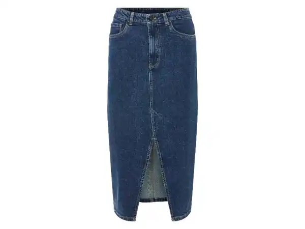 Bild 2 von esmara® Damen Jeansrock, in Midi-Länge