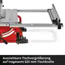 Bild 3 von EINHELL Akku-Tischkreissäge „TE-TS 36/210 Li-Solo“, 216 W, durchmesser-Sägeblatt: 210 mm