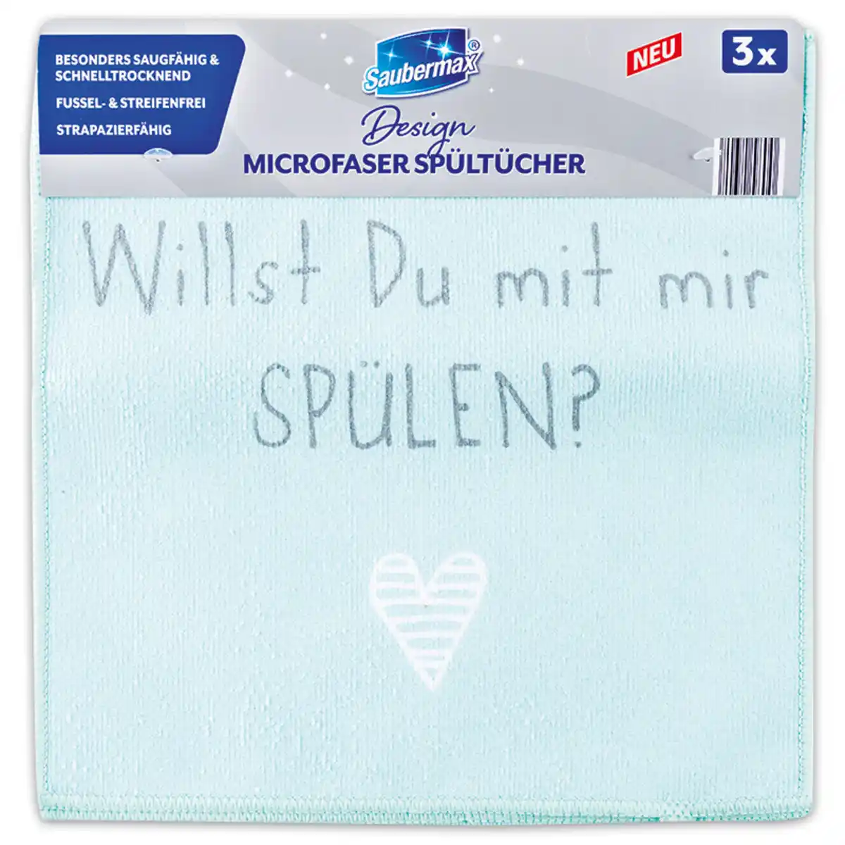 Bild 2 von Saubermax Design Microfaser Spültücher