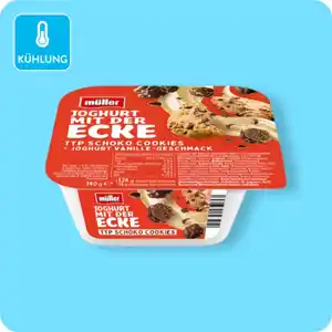 MÜLLER®  Joghurt mit der Ecke, Typ Schoko-Cookies