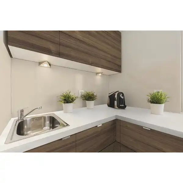 Bild 2 von Kaindl Arbeitsplatte Weiß 60 cm x 3,8 cm Meterware