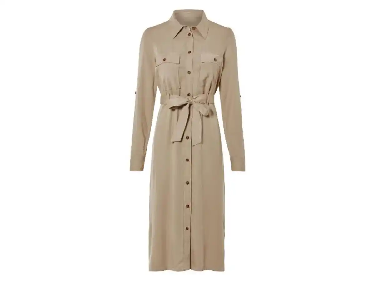 Bild 2 von esmara® Damen Blusenkleid, mit Seitenschlitzen