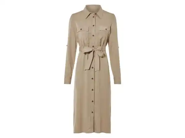 Bild 2 von esmara® Damen Blusenkleid, mit Seitenschlitzen