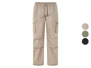 LIVERGY® Herren Cargohose, legere Form, modernes Ripstop-Muster