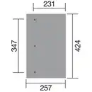 Bild 4 von Weka Terrassenüberdachung Größe 2 mit 424 cm x 257 cm