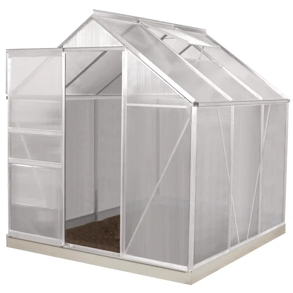 Bild 2 von Gewächshaus Venus 3800 HKP 4 mm Alu-Blank inkl. Fundament