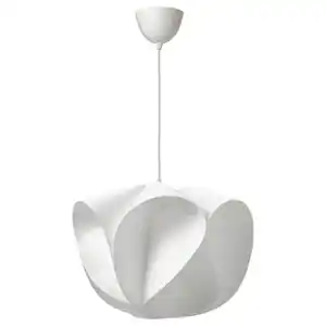 BÄCKNATE / HEMMA Hängeleuchte, weiß 50 cm