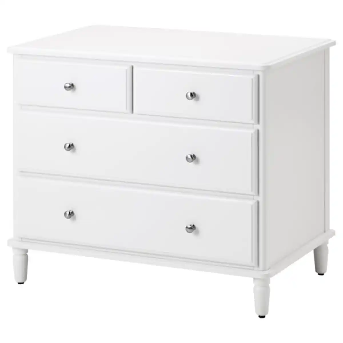 Bild 1 von TYSSEDAL Kommode mit 4 Schubladen, weiß 87x76 cm