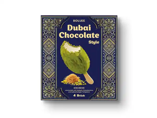 Bild 1 von Dovgan Boujee Dubai Chocolate Style Eiscreme