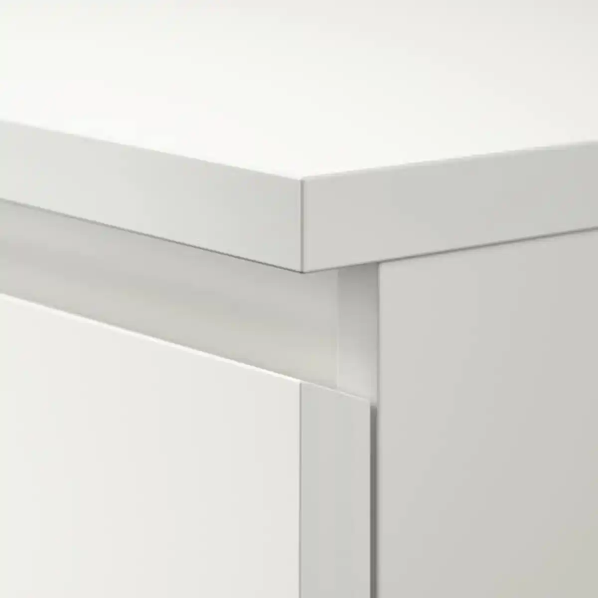 Bild 3 von MALM Kommode mit 2 Schubladen, weiß 40x55 cm