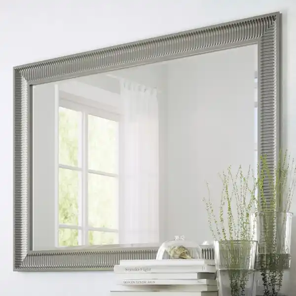 Bild 2 von SONGE Spiegel, silberfarben 91x130 cm