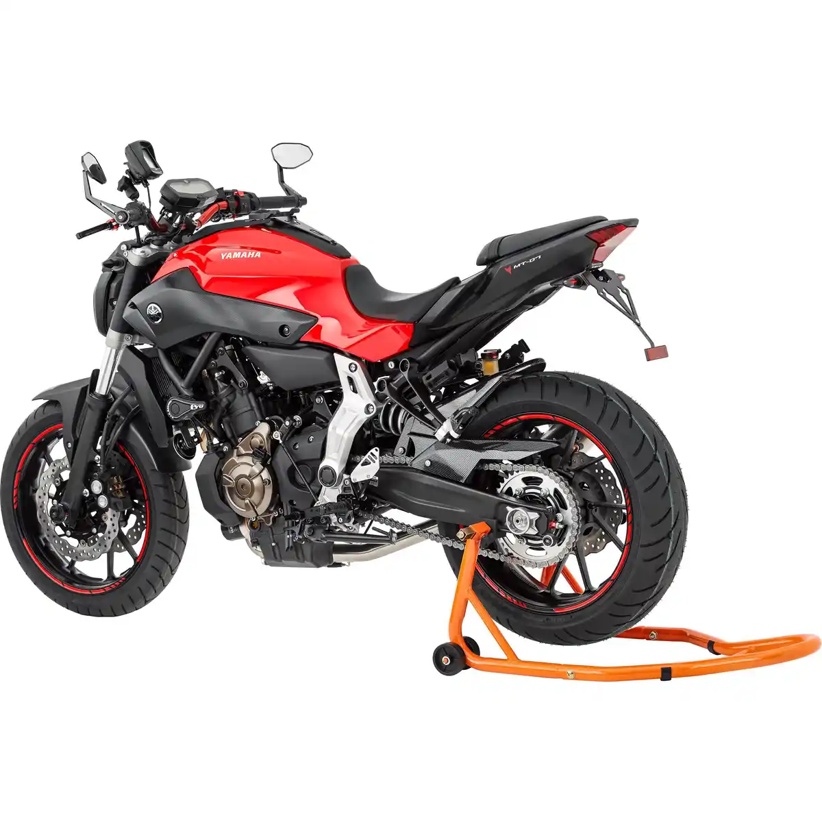 Bild 1 von Hi-Q Tools Montageständer II hinten orange mit Winkelaufnahme