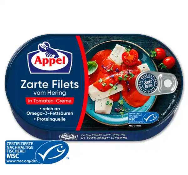 Bild 1 von APPEL Heringsfilets*