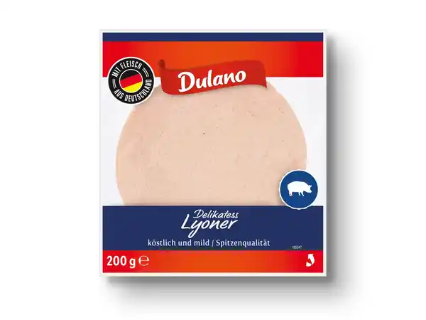 Bild 1 von Dulano Delikatess Lyoner,  200 g