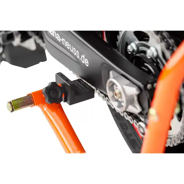Bild 2 von Hi-Q Tools Montageständer II hinten orange mit Winkelaufnahme