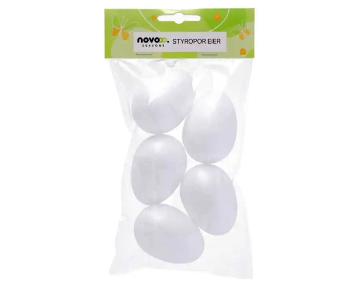 Bild 1 von novooo Styrpor-Eier zum Basteln 5er