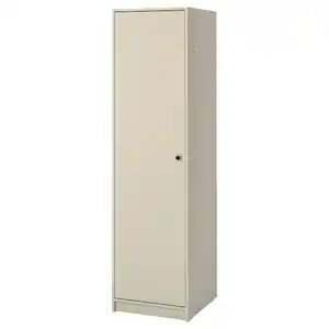 GURSKEN Kleiderschrank, hellbeige 49x55x186 cm