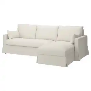 HYLTARP 3er-Sofa mit Récamiere, rechts