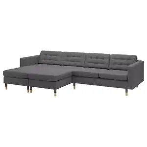 LANDSKRONA 4er-Sofa mit Récamieren