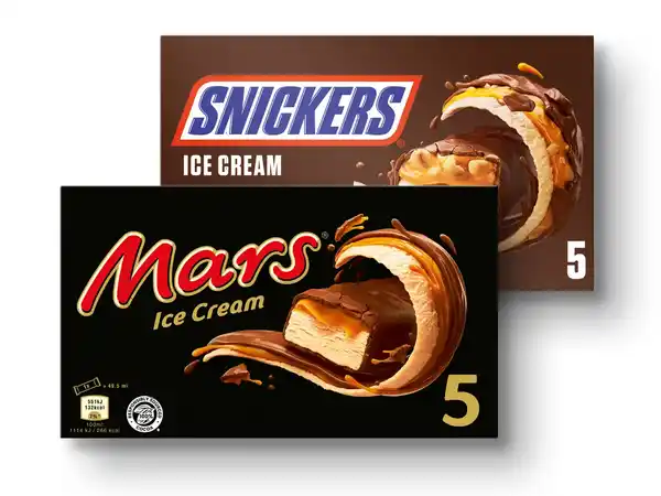 Bild 1 von Mars/Snickers/Bounty Eisriegel