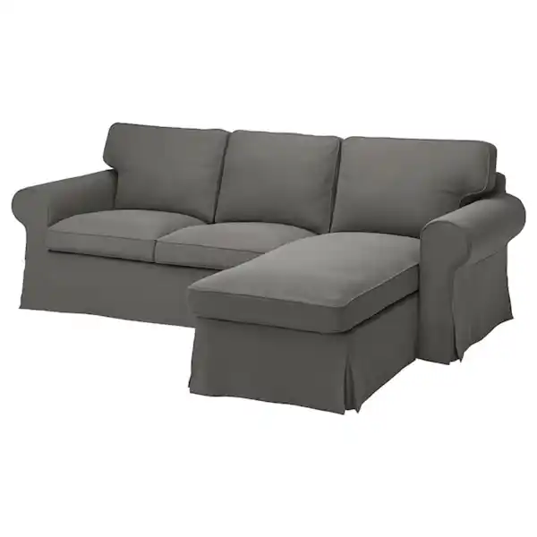 Bild 1 von EKTORP 3er-Sofa mit Récamiere