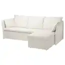 Bild 1 von BACKSÄLEN 3er-Sofa mit Récamiere